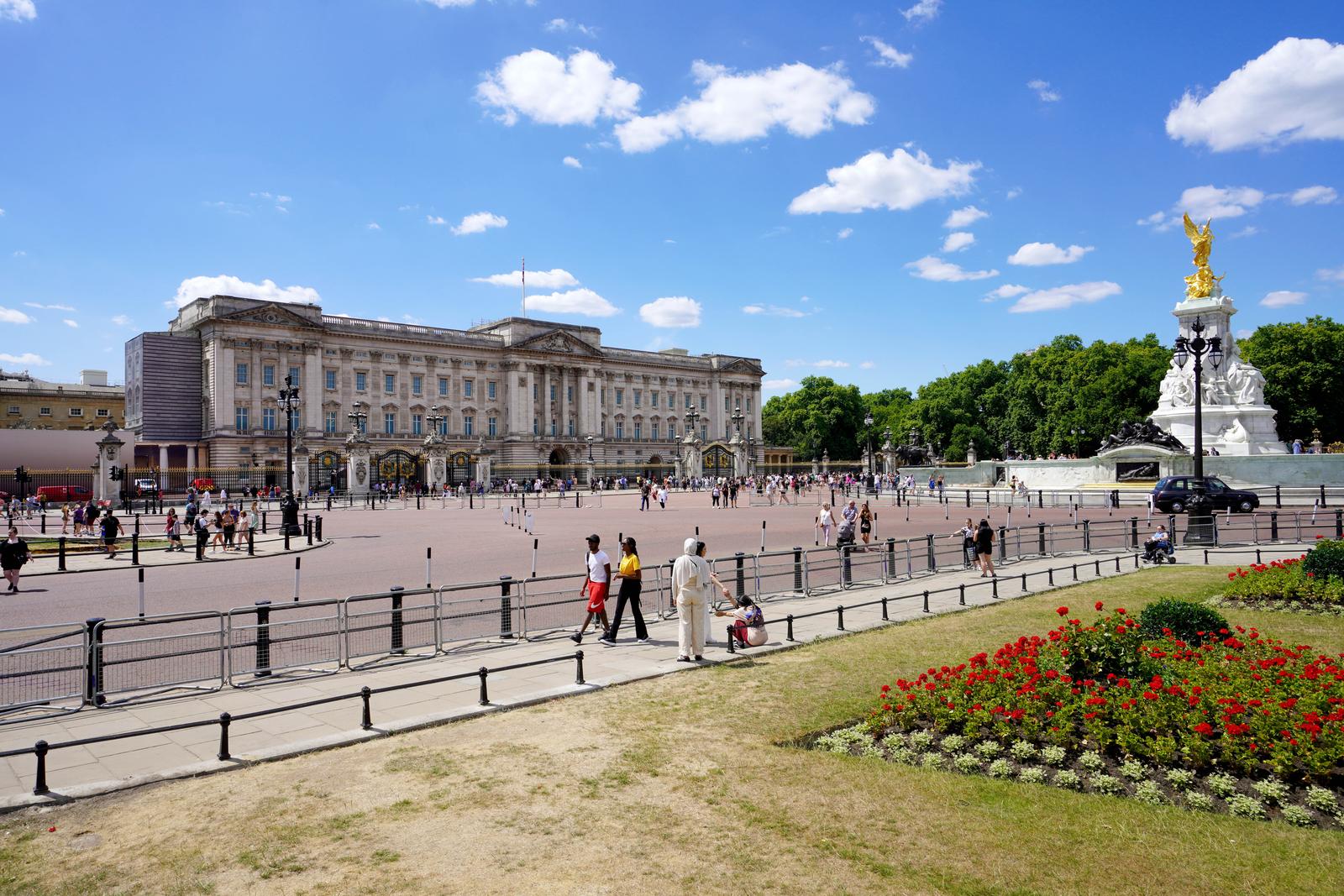 Ważne miejsce w Anglii - Pałac Buckingham w Londynie